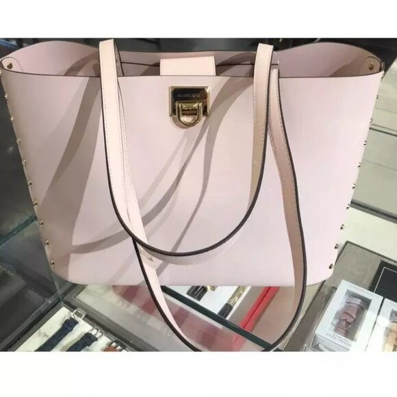 MICHAEL KORS MANHATTAN LARGE TOTE IN POWDER BLUSH NWT🌺 - Picture 6 of 6